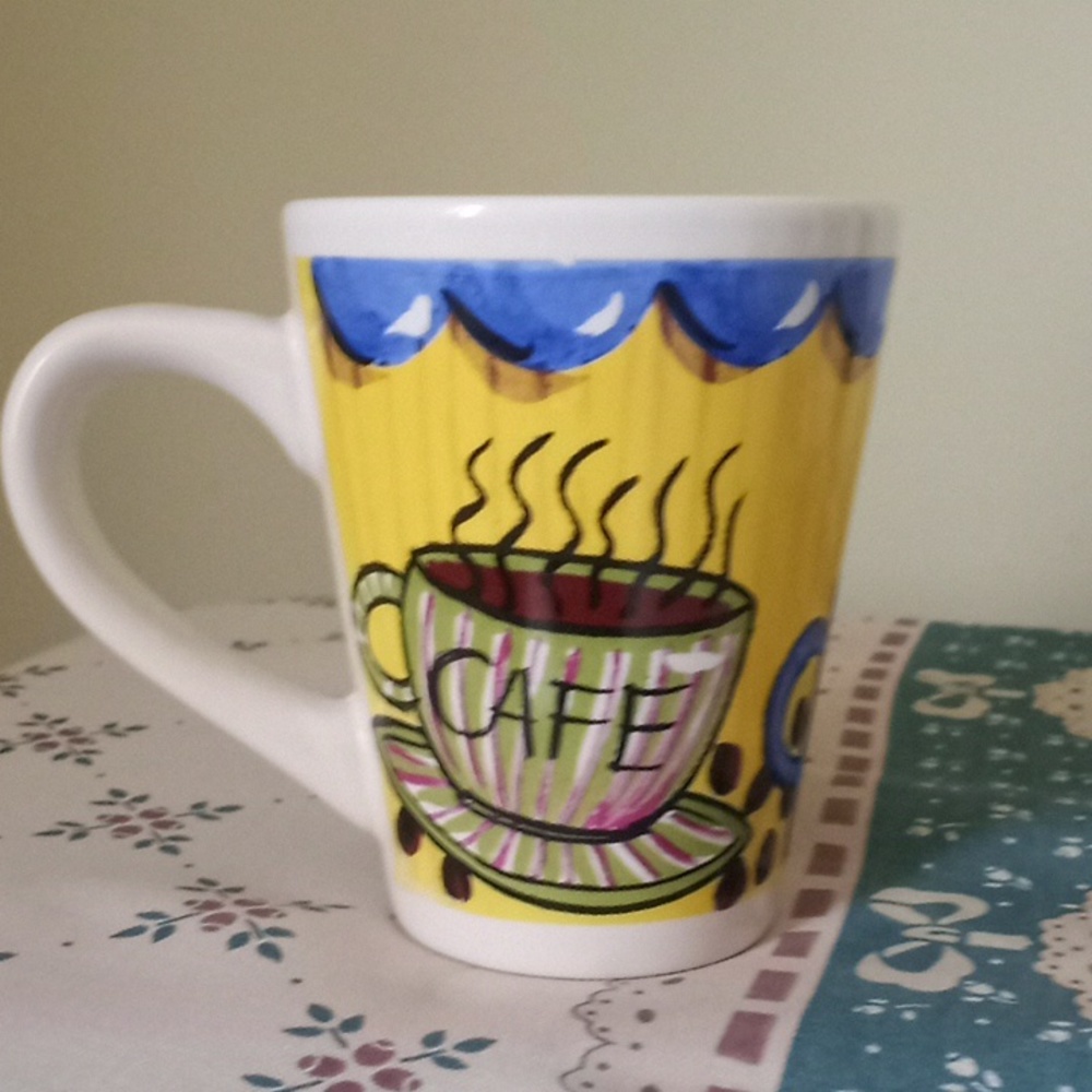 Cafe Coffee Mug (Large)